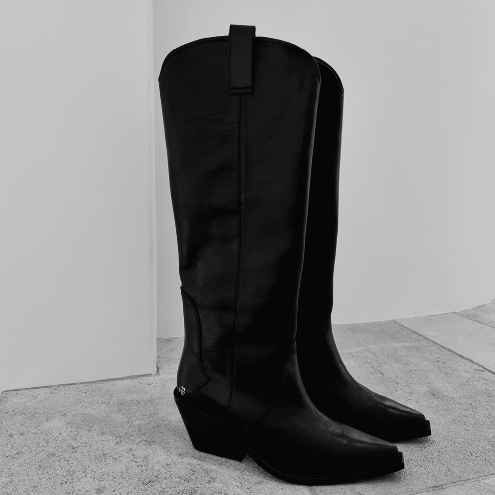 ANINE BING TALL TANIA BOOTS - Picture 5 of 5
